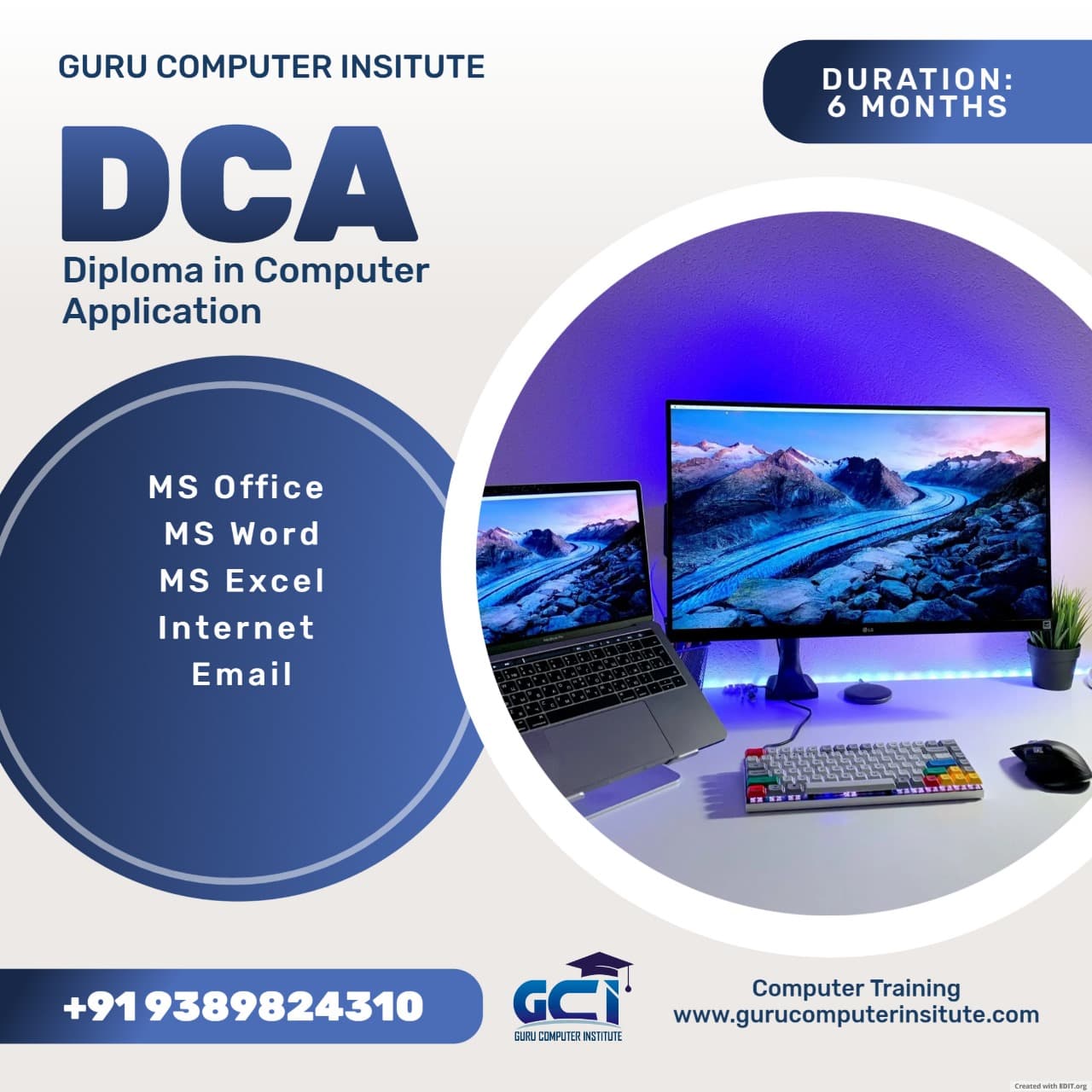 Diploma In Computer Application